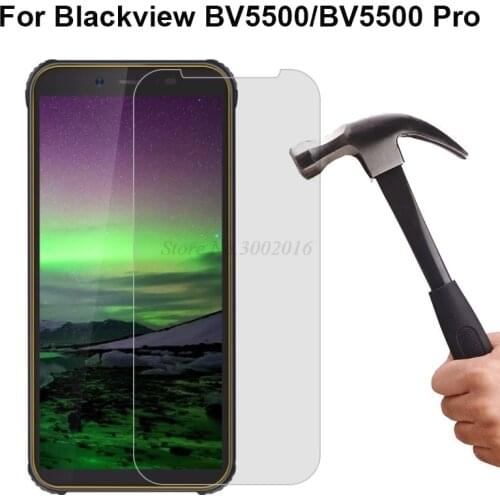 2Pcs Tempered Glass for Blackview BV5500 GLASS Explosion-proof Protective Screen Protector For Blackview BV5500 Pro Phone Film