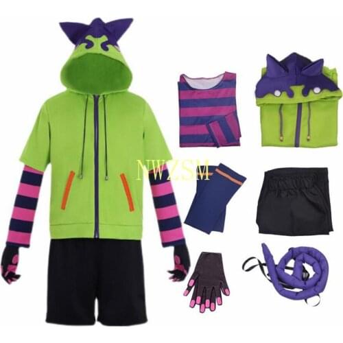 2021 New style Halloween party cosplay MIYA costume Sk8 Anime Sk8 The Infinity Cosplay Costume MIYA Uniform Set