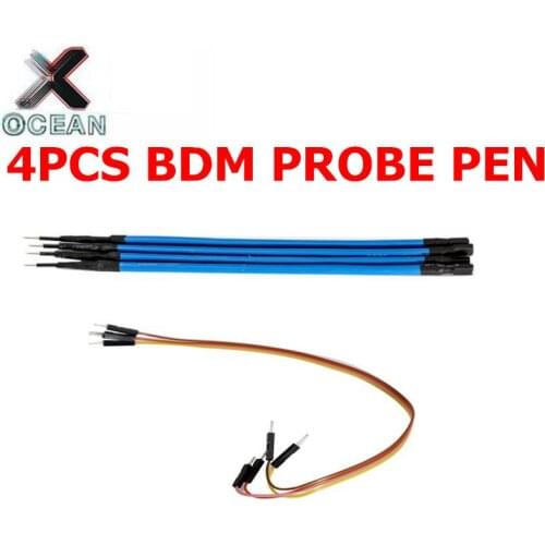 4pcs/Set LED BDM Frame Probe Pens pins For Chip Tuning Tool V7.020 V5.017 V2 Fgtech BDM100 ECU Programmer Tool free shipping