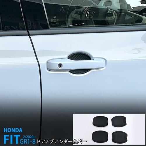 4pcs Silicone Car Sticker Door Bowl for Honda Fit GR1-8 Automobiles Protection Trim Accessories
