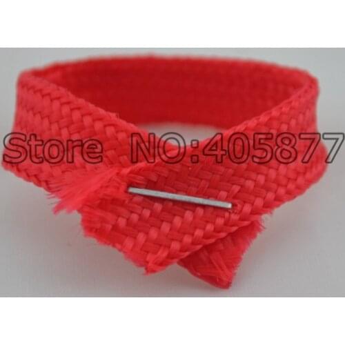 5M 8MM cotton Mesh Black+Blue Braided Sleeving For DIY Hifi headset earphone Phone cable Wire