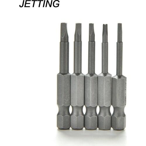 5Pcs/Set 50mm 1/4" S2 Magnetic angle Head Screwdriver Bit Steel Hex Shank Anti Slip Phillips Elec c Power Tool Accessories