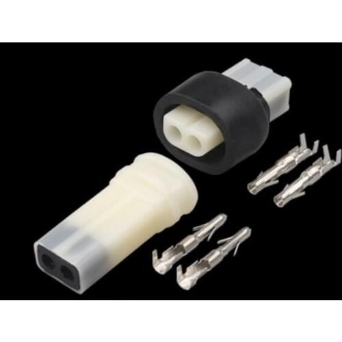 1000 sets 2.3mm 2 pin way white male female Motorcycle motor Power waterproof auto electrical Connector DJ3021-2.3-11/21