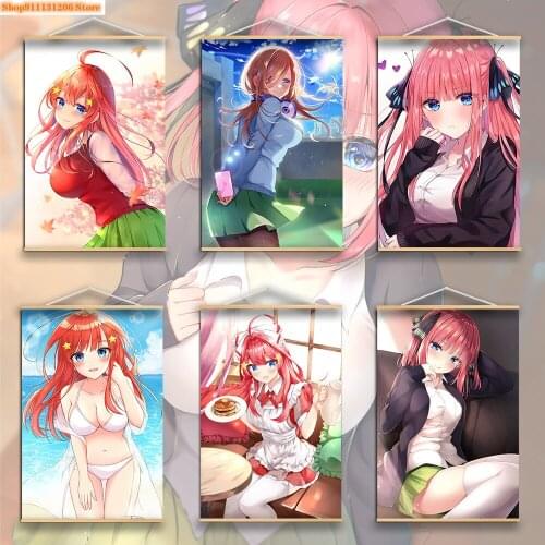 5D DIY Diamond Painting Anime Manga Nakano Diamond Embroidery Full Square Drill Cross Stitch Kits Mosaic Home Decoration Gift