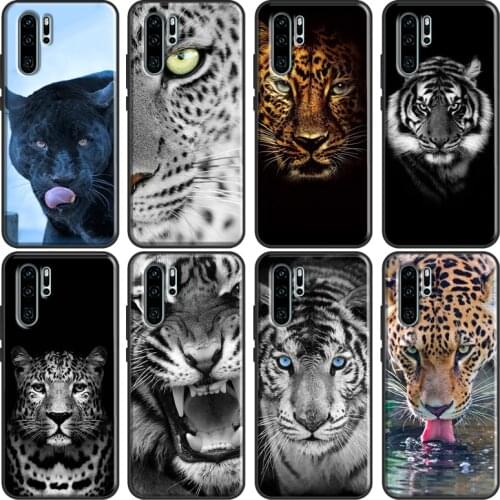 Cheetah Panther tiger lion Phone Case For Huawei P20 Lite P30 P40 Pro Mate 10 20 Lite P Smart 2019 2021 Back Cover