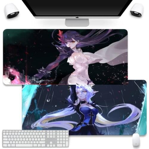 Epic Seven anime Laptop Gaming Mice Mousepad Mouse Pad Company XL Large Keyboard PC Desk Mat Takuo Anti-Slip Comfort Pad
