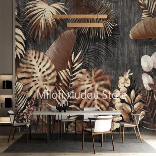 Custom 3D wallpaper mural Nordic modern minimalist retro light luxury living room bedroom background wall decoration painting