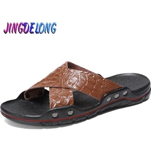 JINGDELONG Men's Flip Flops