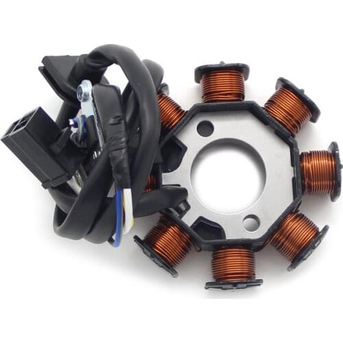 Engine Stator Generator Coil For KYMCO VITALITY 50 PEOPLE S till NEW DINK Netherlands AGILITY FAT 31120-LBD6-E0A 31120-LBD6-E0B