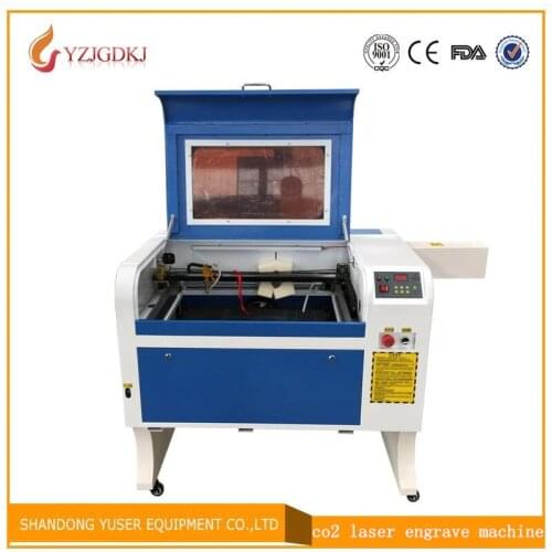 M2 Control Free Shipping 4060 Laser Engraving 600*400mm Co2 Laser Cutting Machine Specifical for Plywood/Acrylic/Wood/Leather