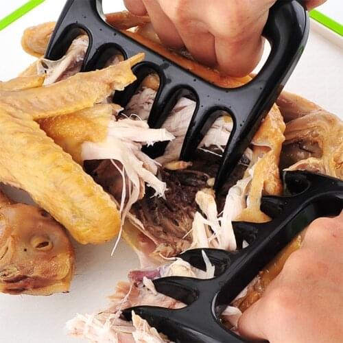 Bear Claws Meat Forks Food Grade Manual Pull Meat Shred Pork Clamp Roasting Fork Clamp Roasting Fork BBQ Tools Meat Claws
