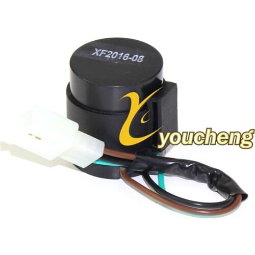 GY6 Scooter Blinker Turn Signal Flasher Relay Moped 50cc 125cc Flashing Amber Warning Signal 139QMB 152QMI 157QMJ SGQ-GY6XF