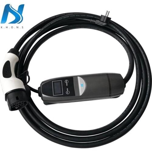 Wall-mount quick charging station 16amp Type2 iec62196 charge point electric car with eu ac plug