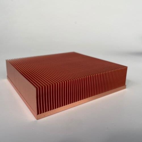 DIY Projector radiator 100x100x25mm Medical equipment LED lights Computer chip heat sink