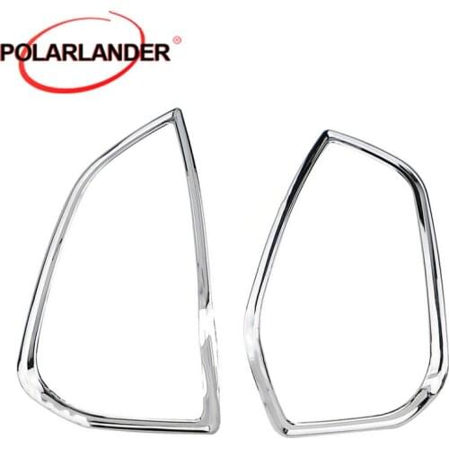 Air Vent Outlet Trim 2pcs NEW silver ABS KUGA ESCAPE 2013-2018 Chrome Side Dashboard for Ford Cover Frame