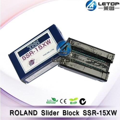 Roland fj740 xj740 sp/vp 540 printer THK SSR-15XW slider block/linear guide blocks/rail block inkjet printer spare parts