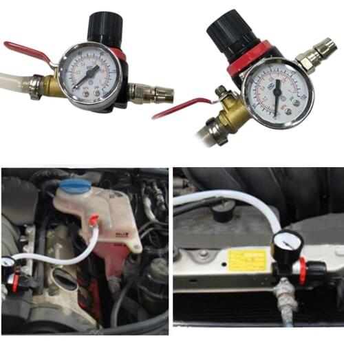 Water Leak Pressure Tester Checker Tool Tank Detector Engine System Universal