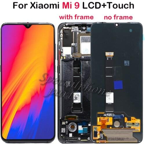 6.39'' Lcd Screen For Xiaomi Mi 9 LCD Display Touch Screen Digitizer Assembly Replacement Parts For Xiaomi mi 9 LCD Screen