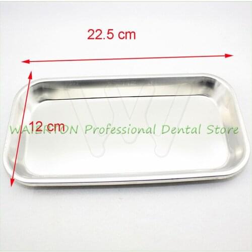 1 PCS Dental Stainless Steel Medical Tray Lab Instrument High Quality