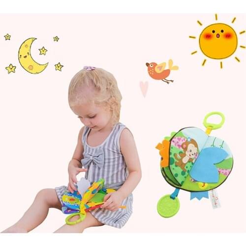 Baby Puzzle Cloth Book Early Education Toy Tearing Not Bad Stereo Cloth Book Paper Toy Paby Toy