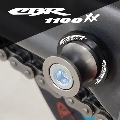 For HONDA CBR1100XX 1997 1998 1999 2000 2001 2002 2003 2004 2005 2006 2007 Motorcycle 8MM Swingarm Spools Slider Stand Screws
