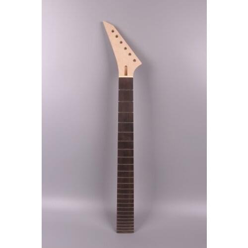 Electric guitar neck 22 fret 25.5'' maple Locking nut JKX style yinfente 010# Locking nut left hand