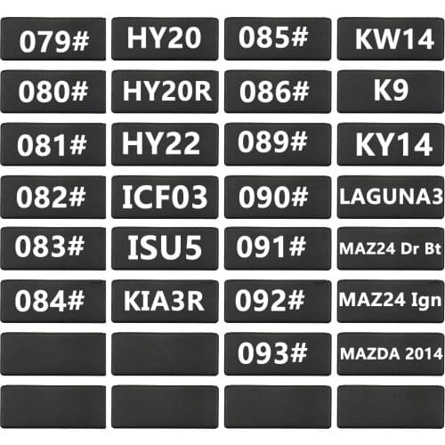 LiShi 2 in 1 HY20 HY20R HY22 ICF03 ISU5 KIA3R KW14 K9 KY14 LAGUNA3 MAZ24 for Mazda(2014) Locksmith Tools For All Types