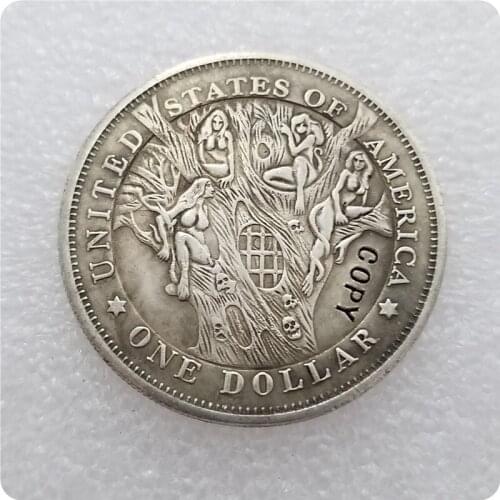 Hobo Nickel 1897-P Morgan Dollar COPY COIN