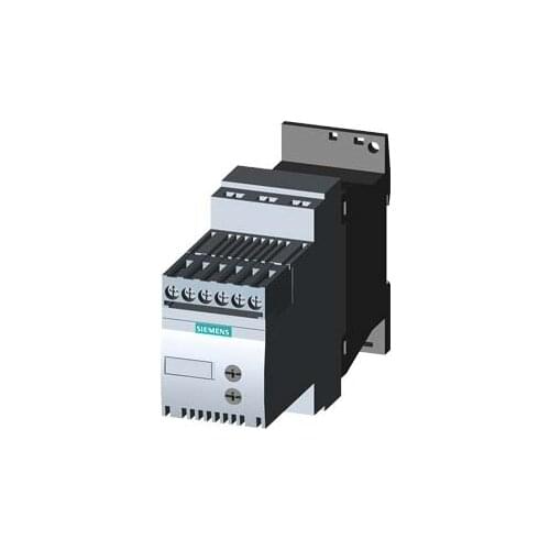 New 3RW3017-1BB14 SIRIUS SOFT STARTER, SIZE S00, 12.5A, 5.5KW/400V 110-230V AC/DC, SCREW TERMINALS