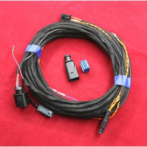 Apply to Passat B8L Original flip camera harness Mark up Reversing image Support dynamic trace Cable 3GD 827 469
