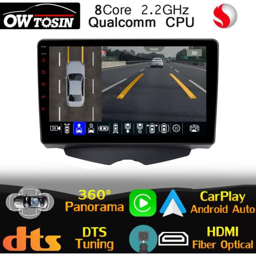 Qualcomm CPU Android For Hyundai Veloster FS 2011 - 2017 Car Multimedia Player GPS Radio 360 Panoramic Optical HDMI 4G LTE HIFI