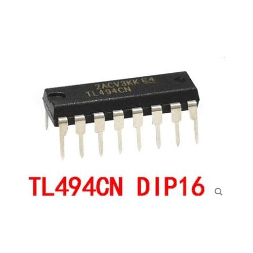 Qixinruite 10PCS/LOT 100% new original TL494 TL494CN pulse width modulation control circuit DIP-16 switch mode controller