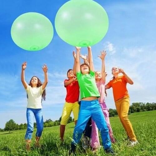 S M L Size Children Outdoor Bubble Ball Air Water Filled Balloon Summer Beach Toy Fun Party Game Gift For Kids