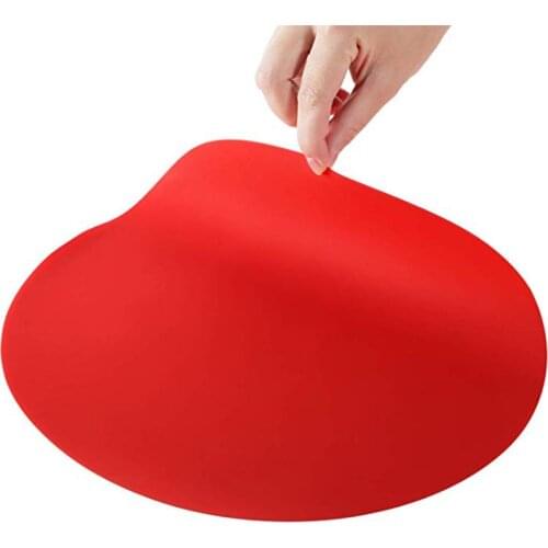 Silicone 12 Inch Diameter Microwave Mat tNon-Stick Oven Mat Microwave Turntable Mat Soft Round Silicone Table Mate