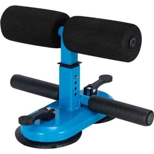 Top!-Sit Up Equipment Bar, Portable Adjustable Sit-Up Situp Floor Bar Self-Suction Training Equipment with 2 Suction Cups