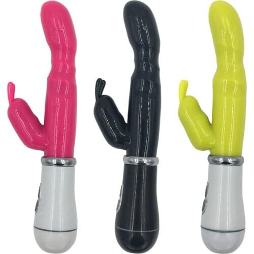 Rabbit G Spot Vibrators For Women Waterproof Dildo Simulation Penis AV Stick Adult Products Sex Toy