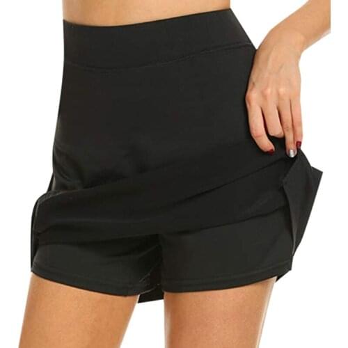 3 Color Girls Skirt Sports Yoga Shorts Womens Large Size Pencil Skirt Womens Running Tennis Skirt Golf Exercise Sport Clothing