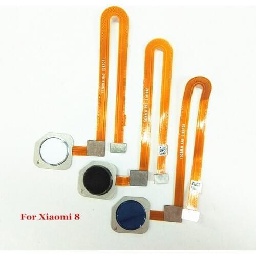 5x Fingerprint Scanner Home Button Return ID Touch Sensor Flex Cable for Xiaomi 8 Mi8 Mi 8