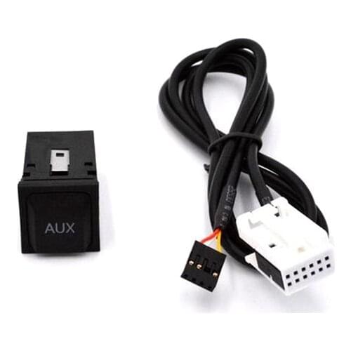 RCD510 AUX Audio MP3 Adapter RCD310 300 Aux Interface for VW Jetta Bora Golf 6 MK6 Tiguan Scirocco