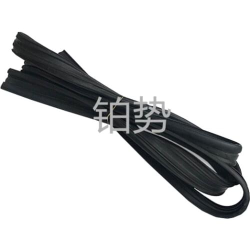 Car left front door glass chute 2011-Mit sub ishi door glass mud chute velvet groove rubber strip chute sealing strip