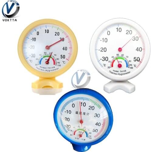 TH108 Mini LCD Digital Thermometer Hygrometer Fridge Freezer Temperature Sensor Humidity Meter Detector Indoor Gauge Instruments