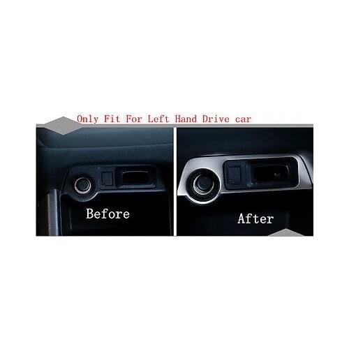 Cigarette Lighter panel decoration Cover For Mitsubishi Outlander 2013 - 2016