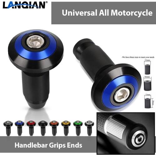 For Yamaha XSR900 ABS XV950 RACER SCR950 XVS950 BOLT CSPEC XVS1300 Motorcycle Handle Bar End Cap Anti Vibration Silder Plug