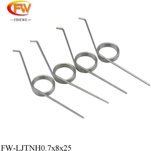 FINEWE 10pcs/Lot Garbage Can Adjustable 3 Coils Stainless Steel 304 Torsion Spring