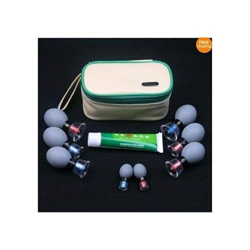 China therapy Haci Magnetic Acupressure Suction Cups New Chinese Health Haci Magnetic Acupressure Suction Cup Set 8 Cups