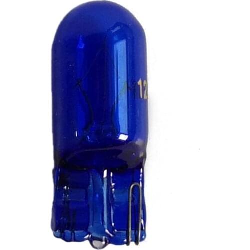 Natural Blue Amber Glass Lamps S25 T10 T15 T20 High Brightness Vehicle Turn Signal Lamps Side Marker Light Bulb