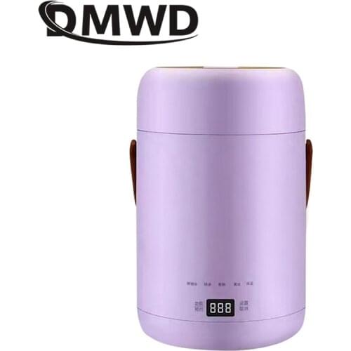 DMWD 400ml Portable Electric Kettles Thermal Cup Make Tea Coffee Travel Boil Water Keep Warm Smart Kettle Kitchen Appliances