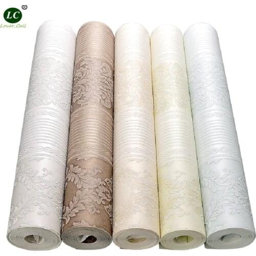 Wall Stickers Modern Minimalist 3D Vertical Stripes Non-woven Wallpaper Living room Home Decor TV Background Wall Stickers