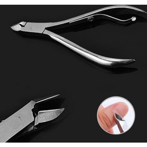 Nail Art Dead Skin Scissors Cuticle Nipper Cutter Manicure Stainless Steel Pliers Trimmer For Pedicure Care Finger Toe Tools