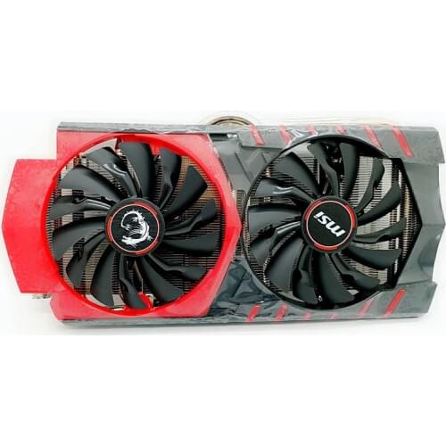 Original Heatsink Cooler Cooling Fan for for MSI NVIDIA Geforce GTX970 GAMING 4G Video Card